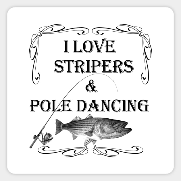 POLE DANCING Sticker by Art by Paul